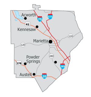 picture of Cobb County DFCS Marietta